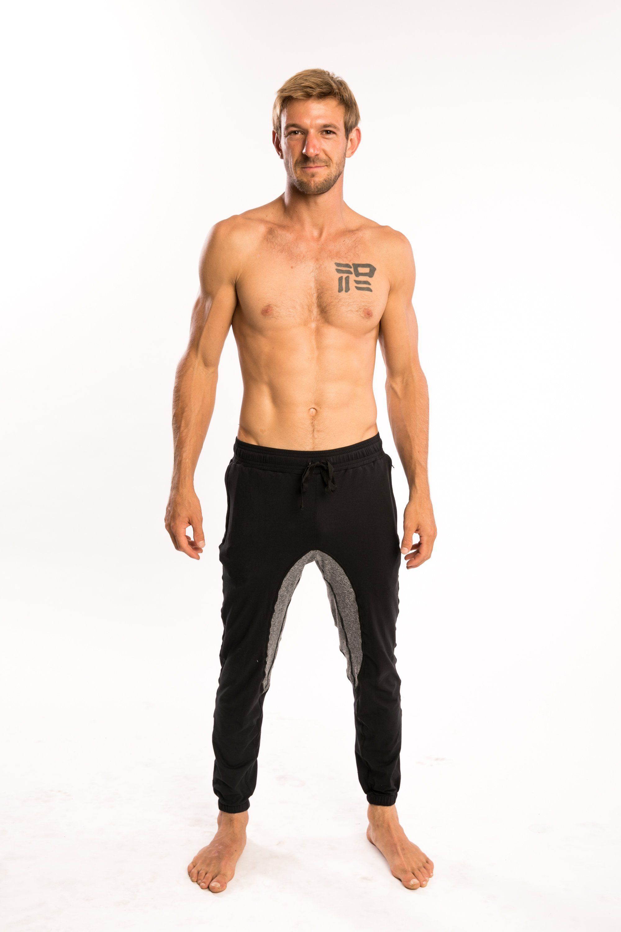 BLACK / GREY Ninja Pant – Pi Movement