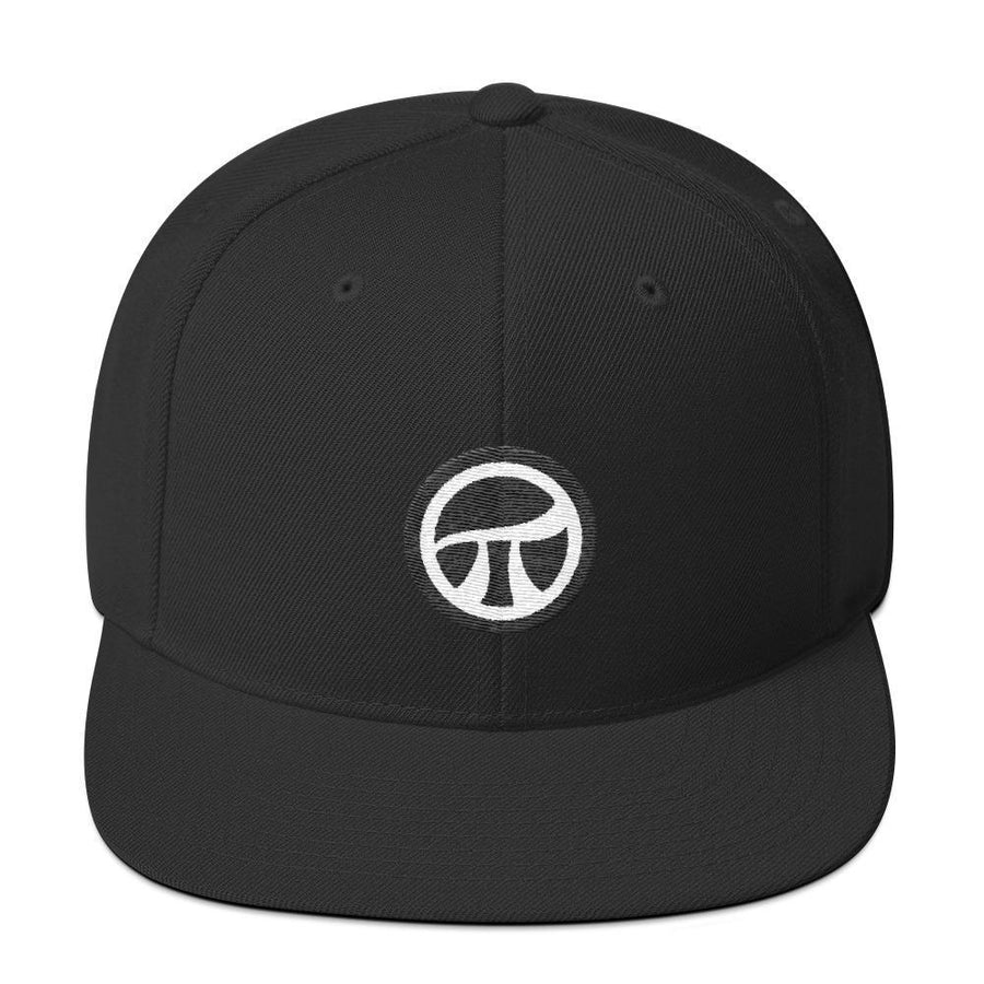 Pi Movement Black Snapback Hat
