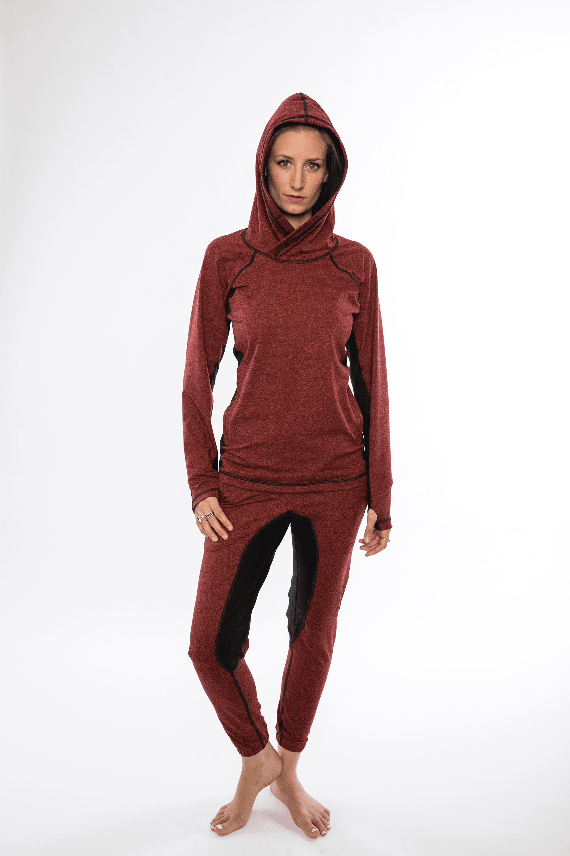 RED Ninja Hoodie – Pi Movement