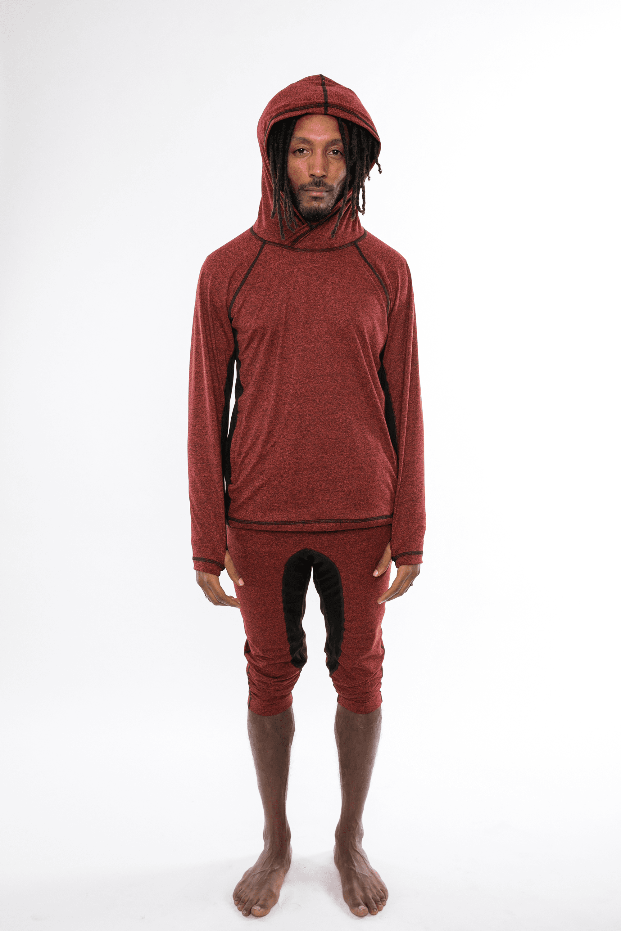RED Ninja Hoodie – Pi Movement RED Ninja Hoodie – Pi Movement