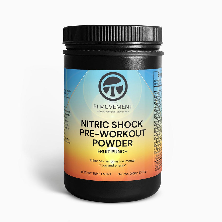 Nitric Shock Pre-Workout Powder (Fruit Punch)