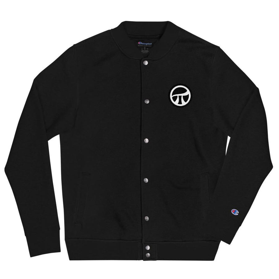 Pi Movement Embroidered Champion Bomber Jacket