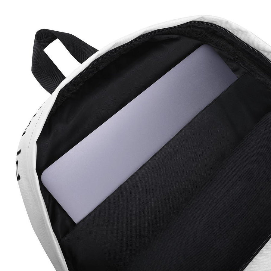 All White Pi Movement NINJA Backpack