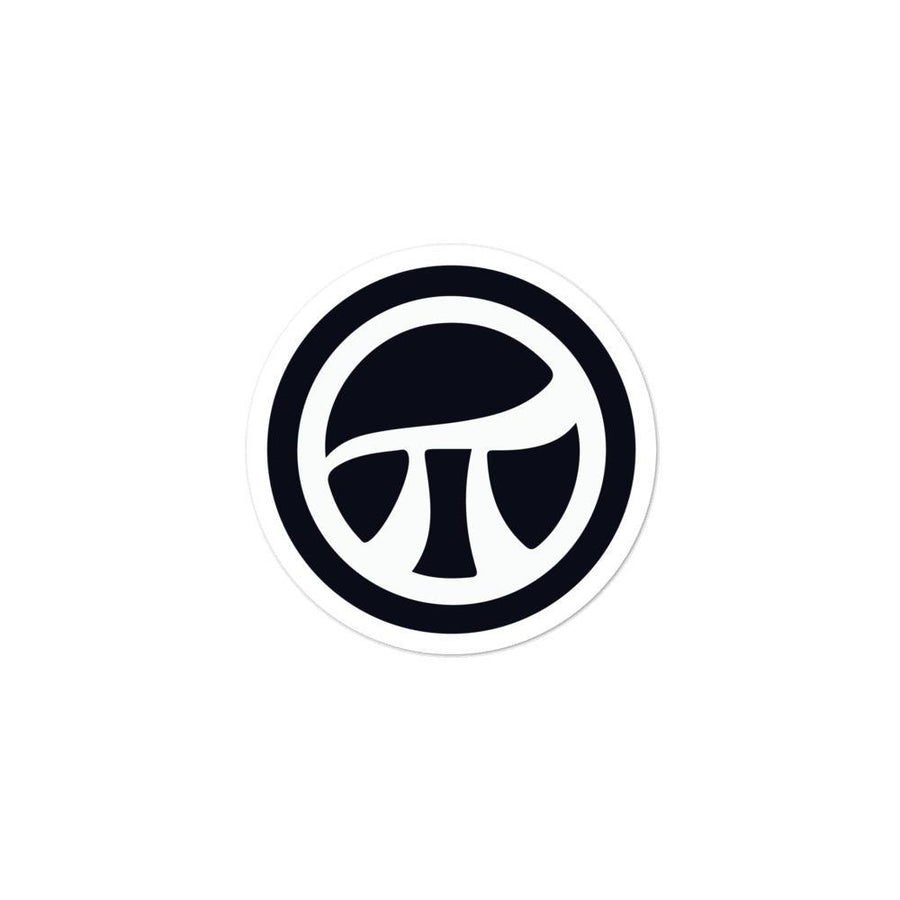 Pi Logo Bubble-free stickers