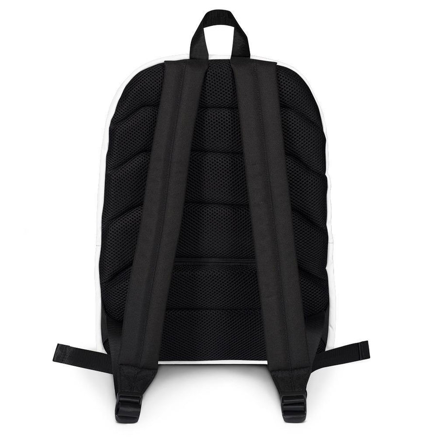 All White Pi Movement NINJA Backpack