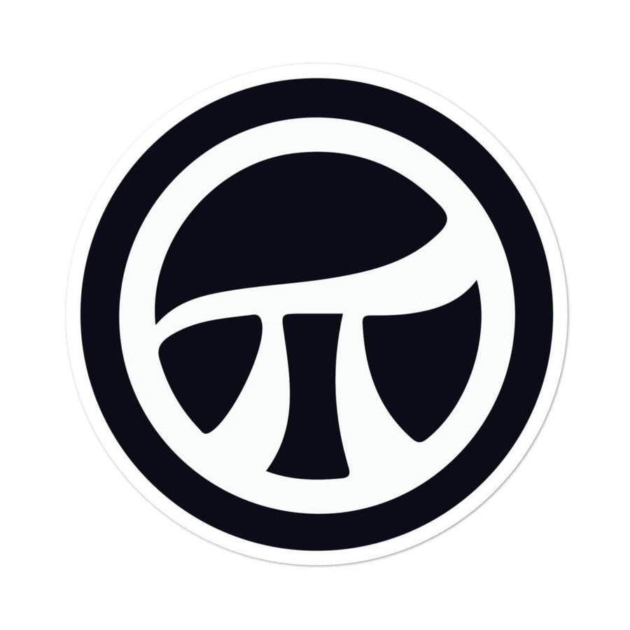 Pi Logo Bubble-free stickers