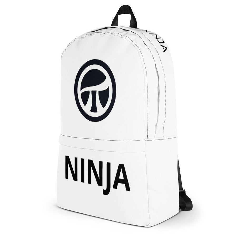 All White Pi Movement NINJA Backpack