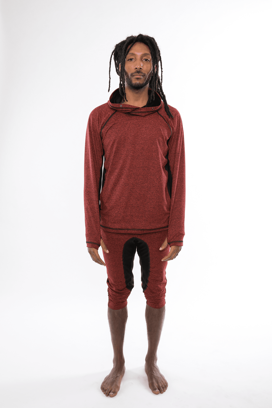RED Ninja Hoodie – Pi Movement RED Ninja Hoodie – Pi Movement