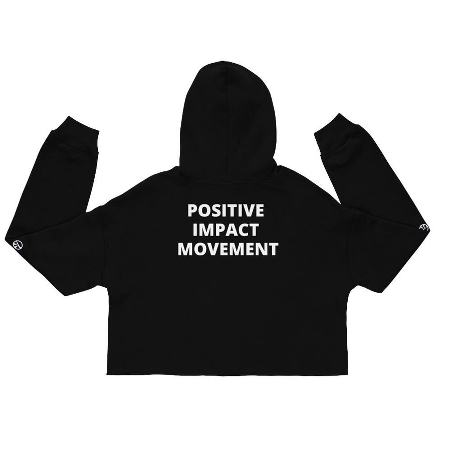 Positive Impact Movement Crop Hoodie